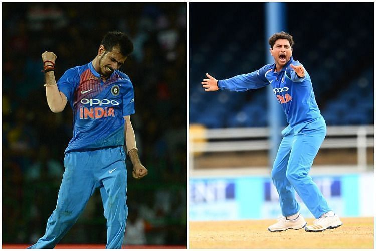 Kuldeep Yadav's hat-trick and Yuzvendra Chahal's brilliant bowling kept on baffling the Aussie batsmen